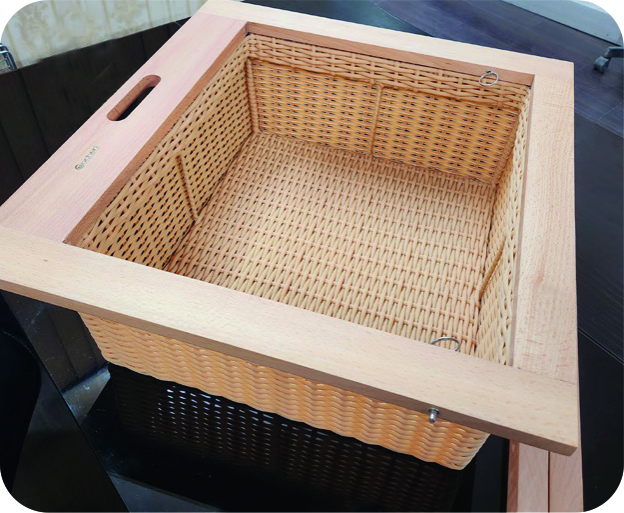 WICKER BASKET (SYNTHETIC)