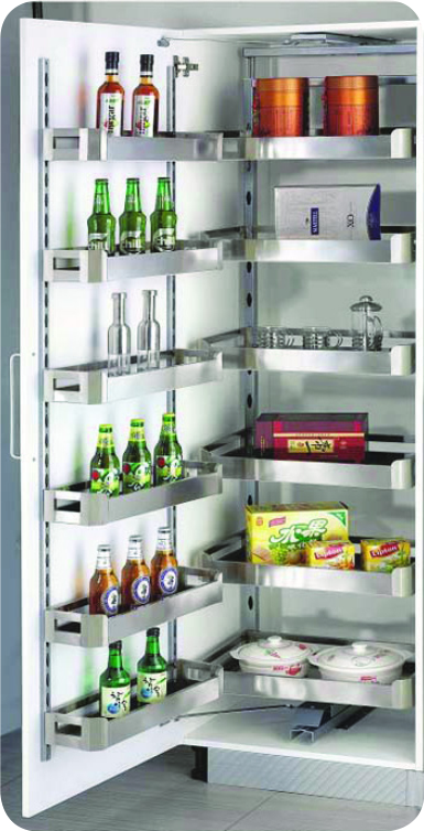 SATIN PANTRY (SOFT CLOSE FRAME)