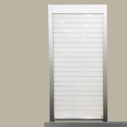 ROLLING SHUTTER GLASS WHITE