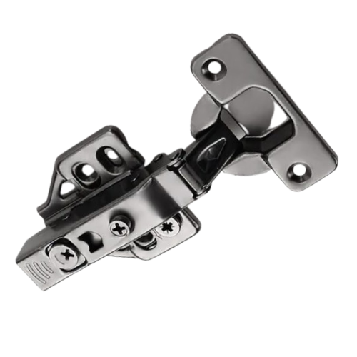 CLIP ON HINGES 3D MS GREY (SOFT CLOSE)