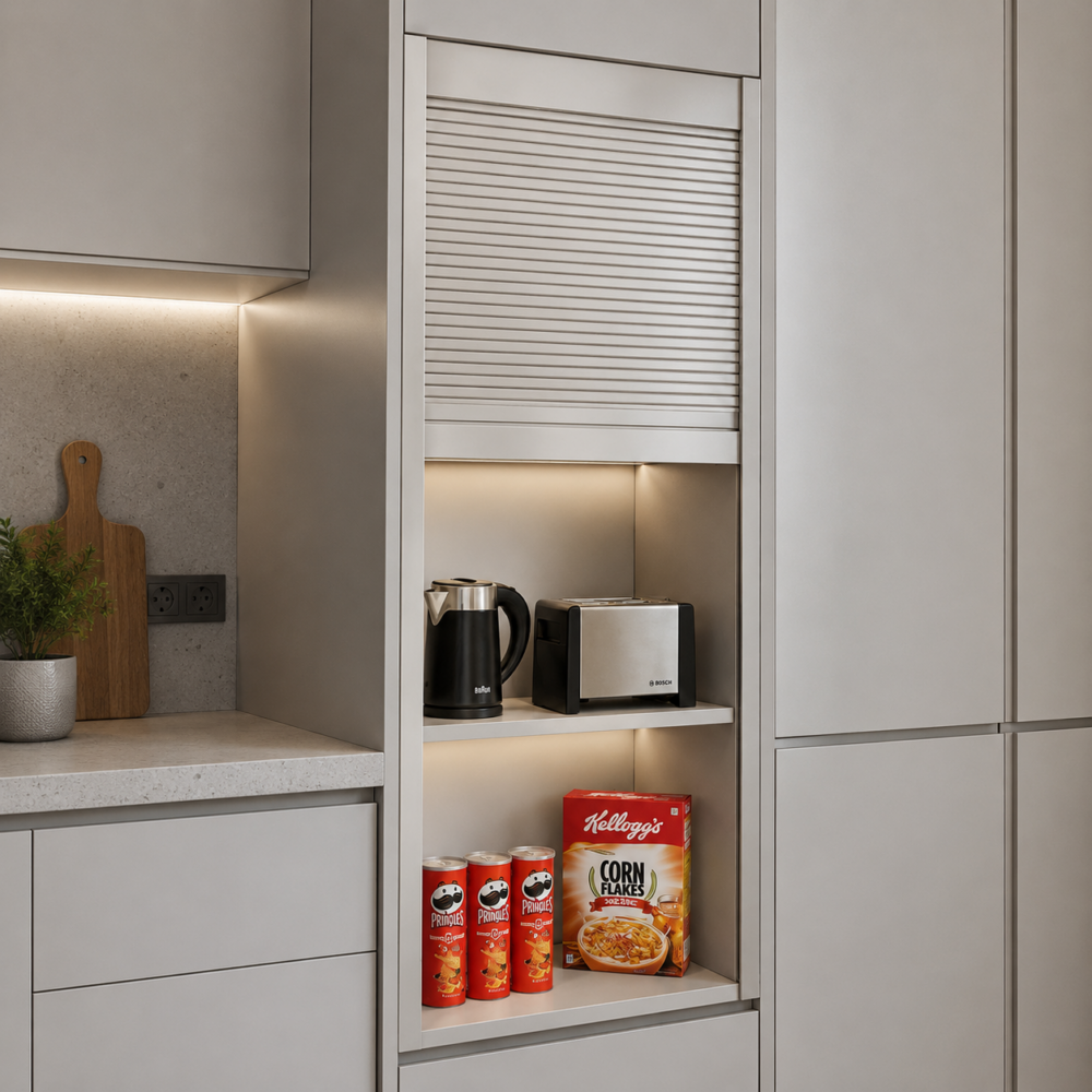 ROLLING SHUTTER ALUMINIUM MATT