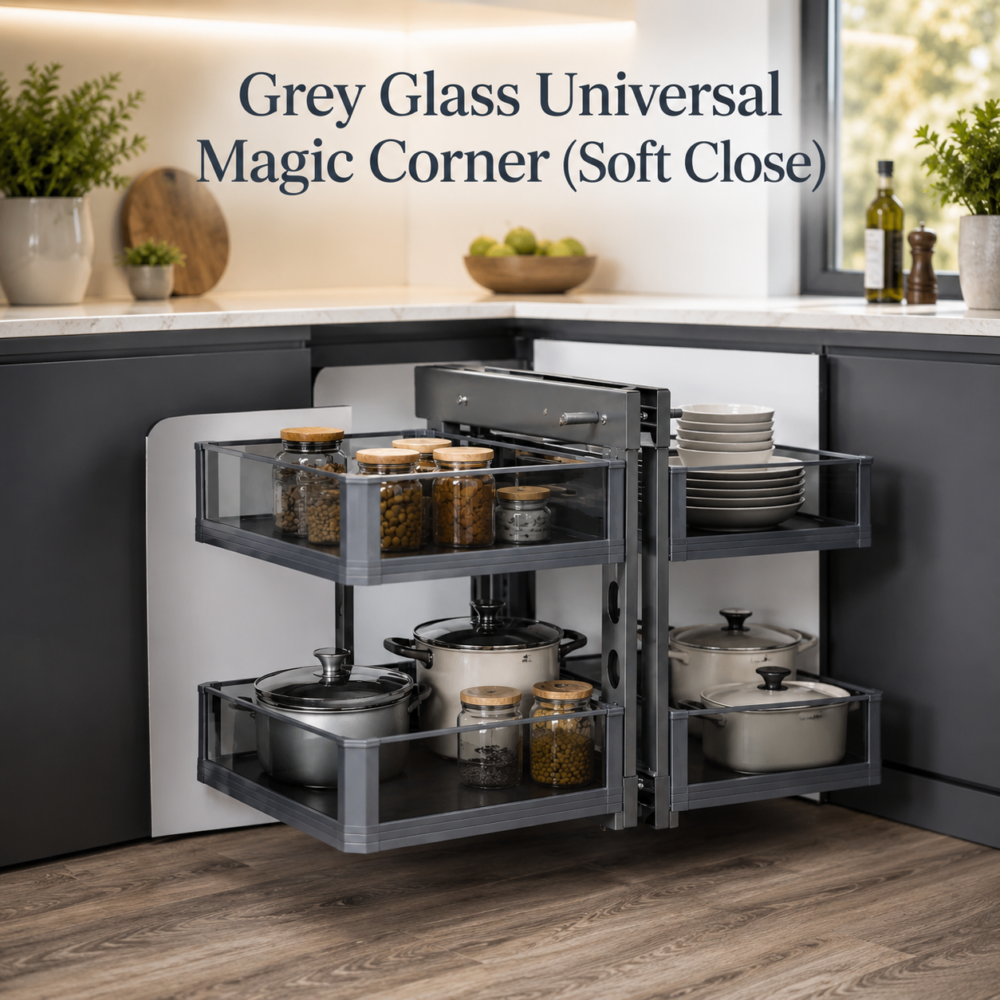 glass magic corner