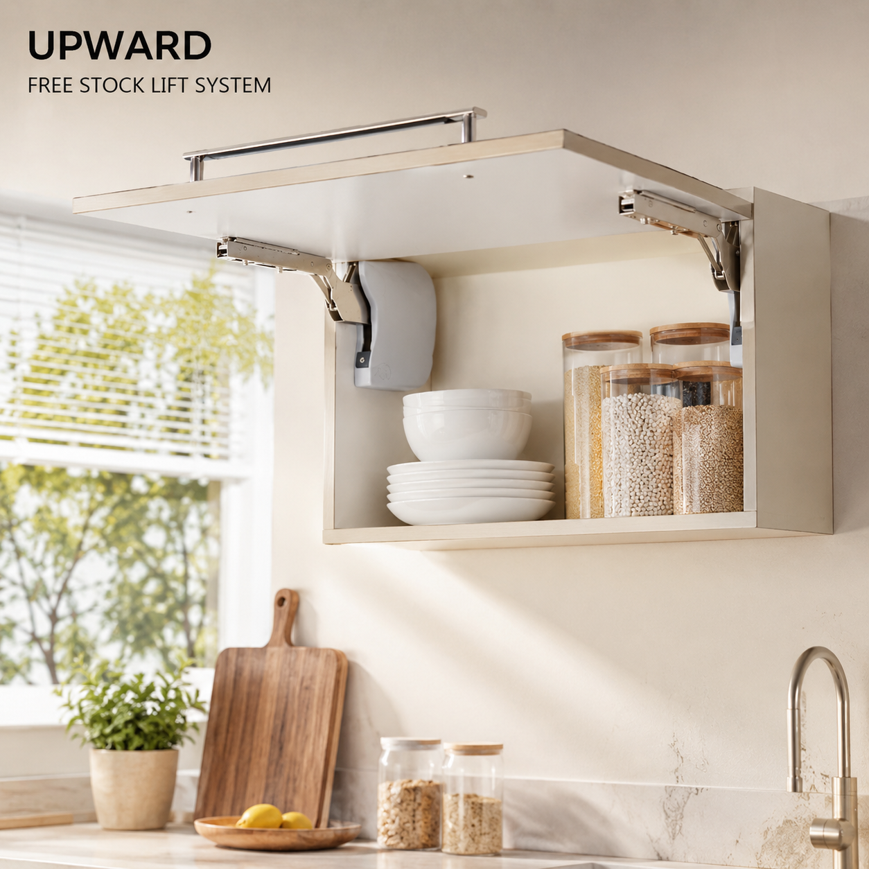 UPWARD FREE STOCK LIFT SYSTEM