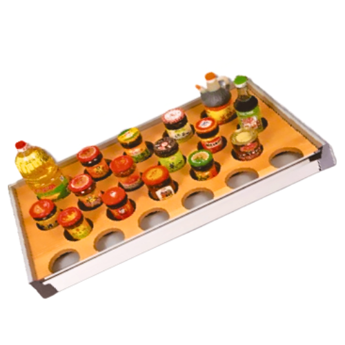 WOODEN SPICE RACK
