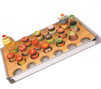WOODEN SPICE RACK