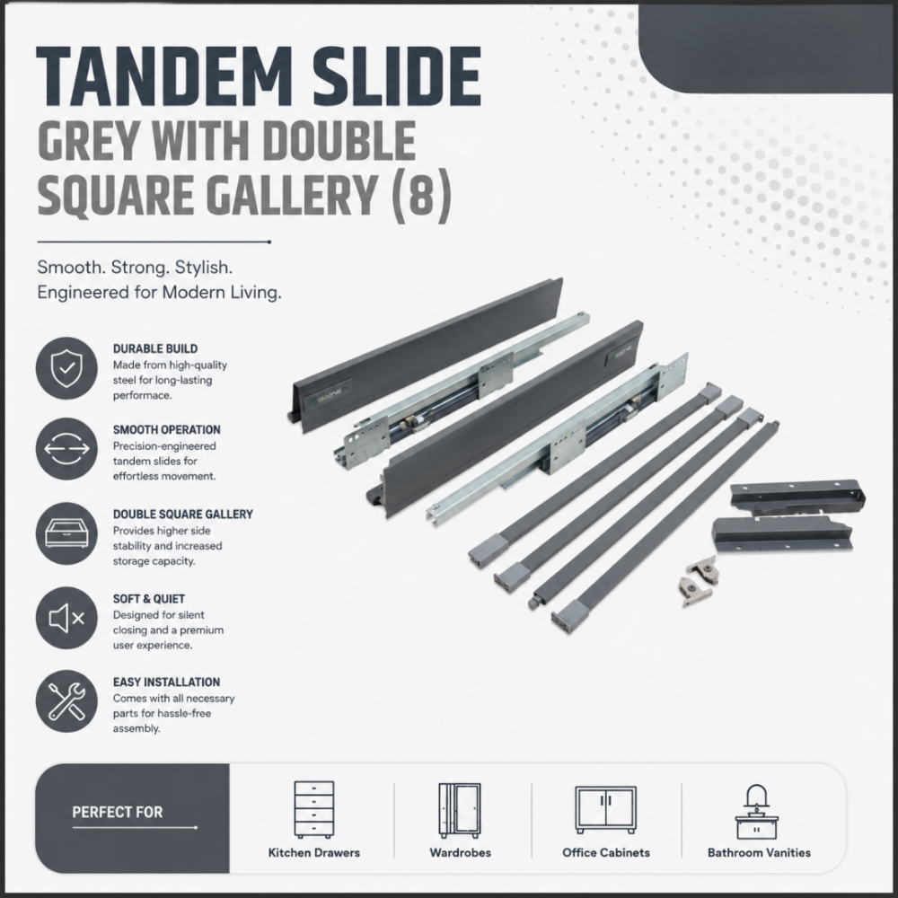 Tandem Slide Grey With Double Square Gallery (8)