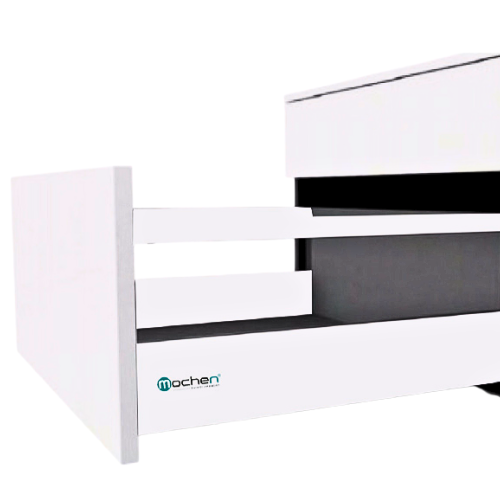 TANDEM SLIDE WHITE WITH SQUARE GALLERY (6″)