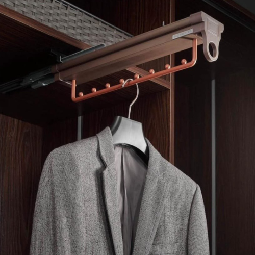 SOFT CLOSE MOCHA CLOTH HOLDER