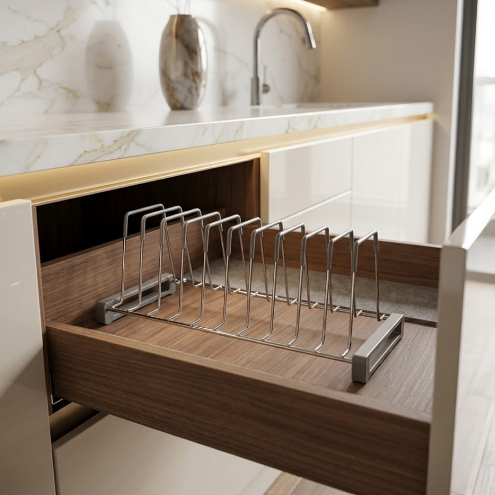 TANDEM PARTITION PLATE WITH SLEEVE