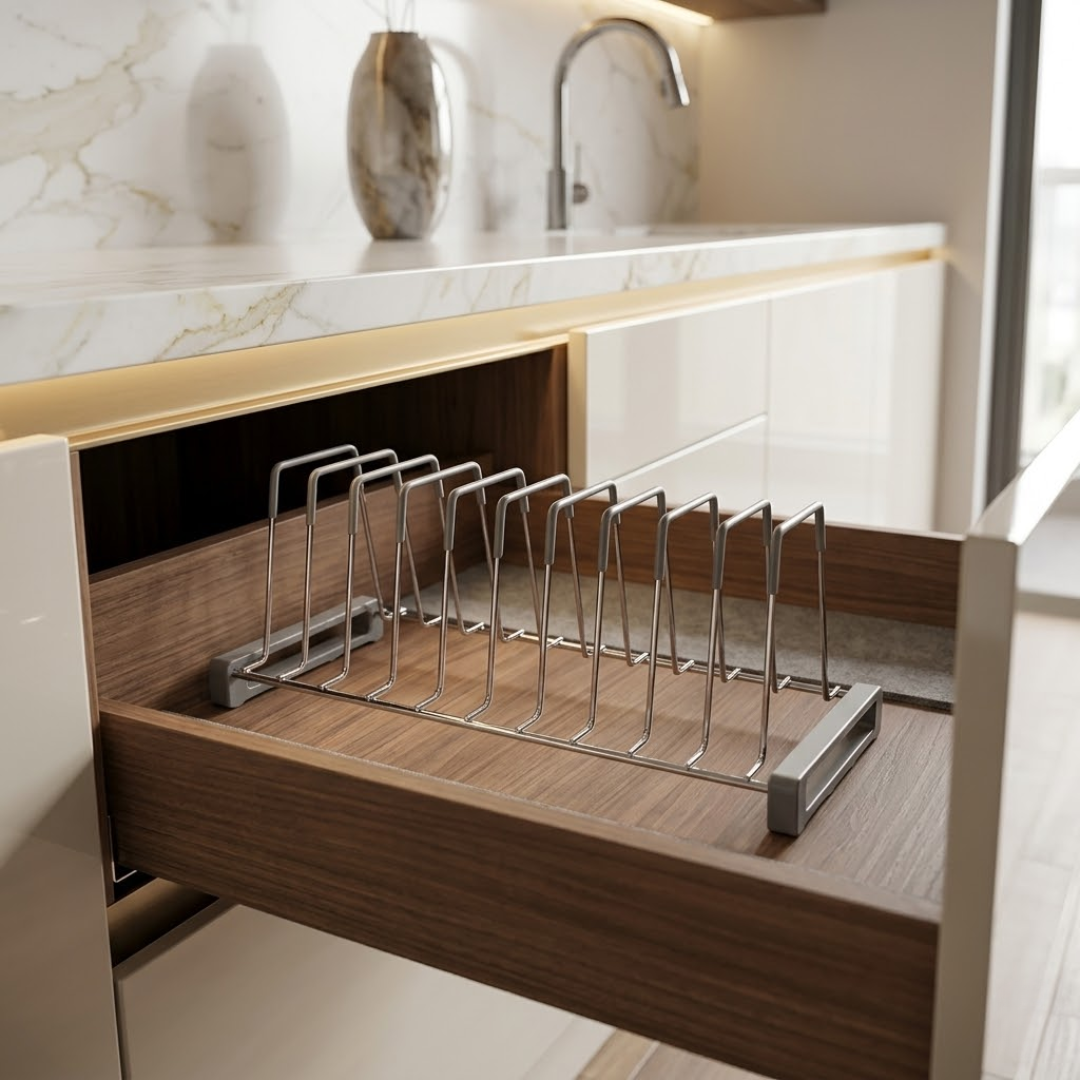 TANDEM PARTITION PLATE WITH SLEEVE