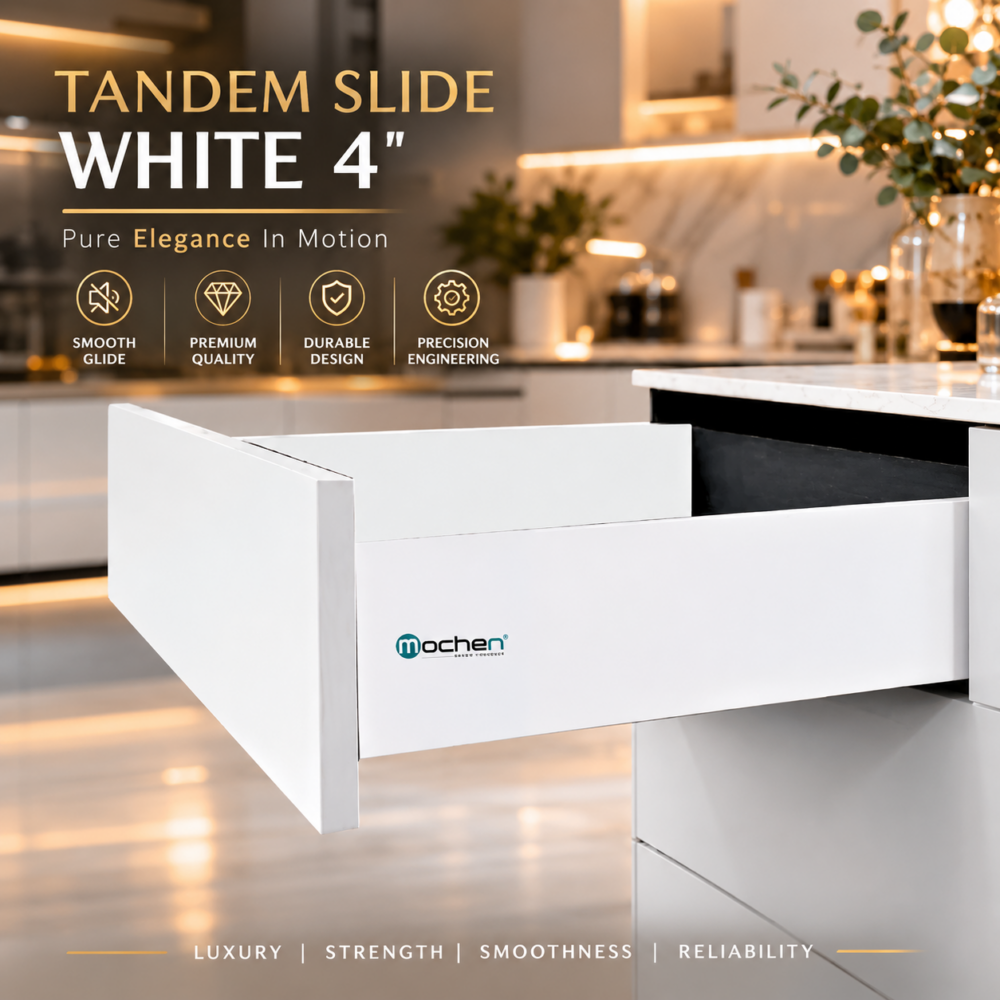 TANDEM SLIDE WHITE (4")