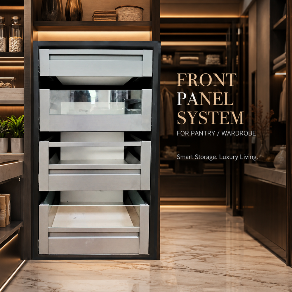FRONT PANEL SYSTEM FOR PANTRY/WARDROBE