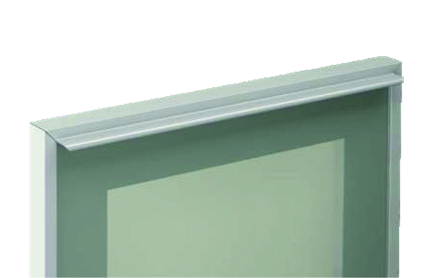 GLASS HANDLE PROFILE 45 MM (I-TYPE)