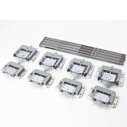 WARDROBE SLIDING ROLLER SOFT CLOSE (ZINC)