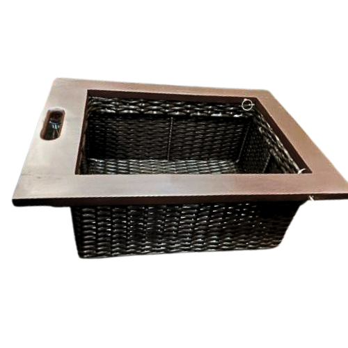 WICKER BASKET (SYNTHETIC DARK)