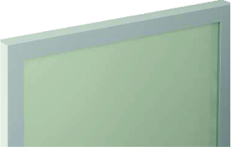 GLASS FRAME PROFILE WITH HANDLE 22 MM