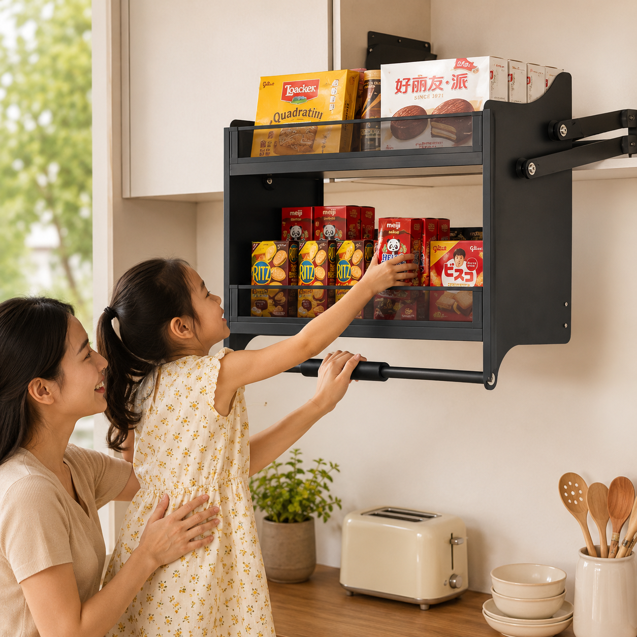 GLASS PULLDOWN UNIT