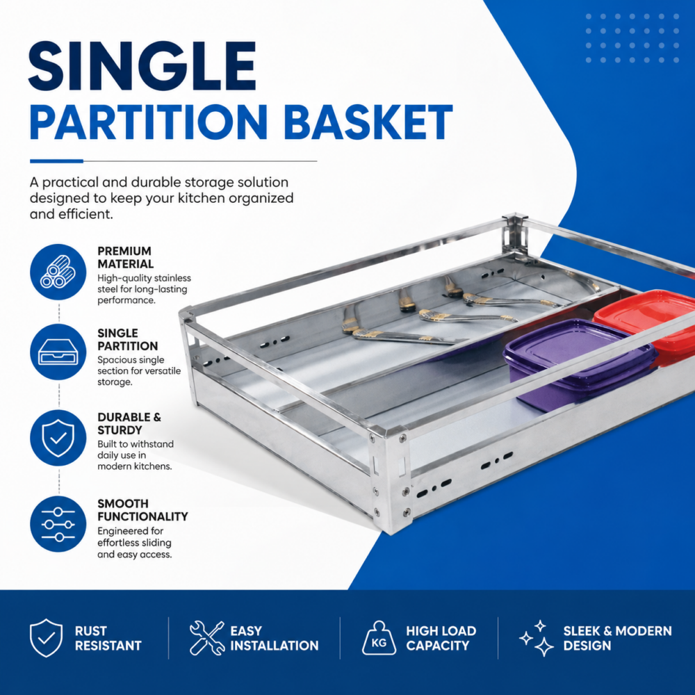 SINGLE PARTITION BASKET
