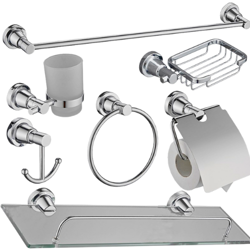 SS MIRROR FINISH BATHROOM ACCESSORIES
