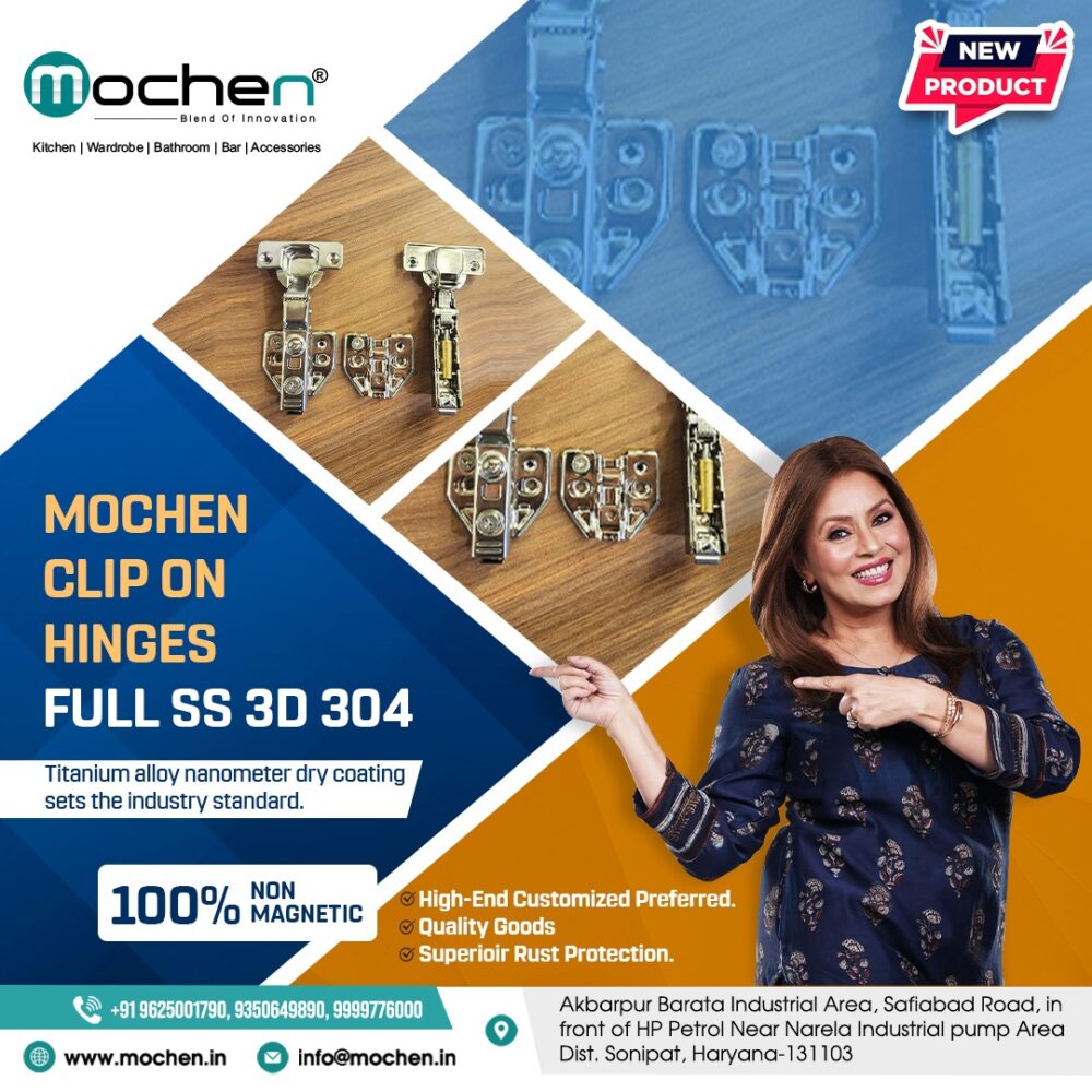 Mochen Clip On Hinges Full SS 3D (304)