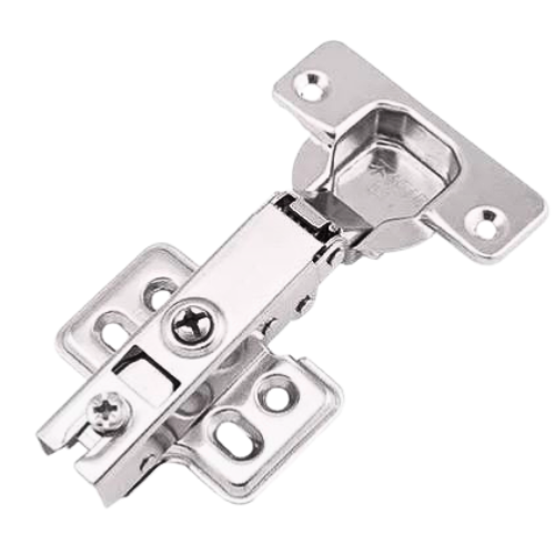 2D MS AUTO HINGES 4 HOLE (NON SOFT CLOSE)
