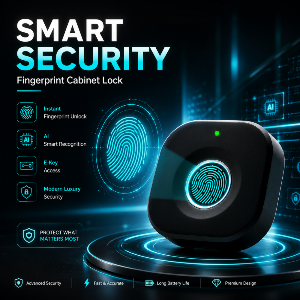 FINGERPRINT CABINET LOCK
