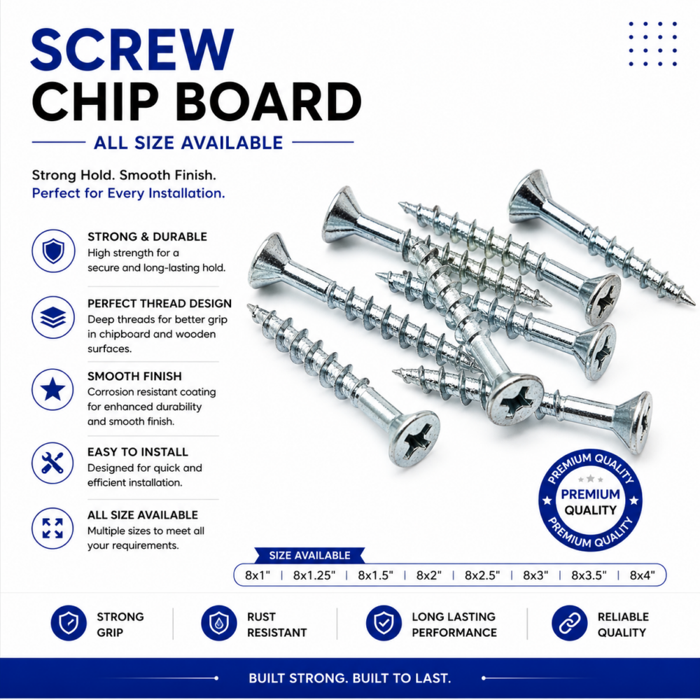 SCREW CHIP BOARD ALL SIZE AVAILABLE