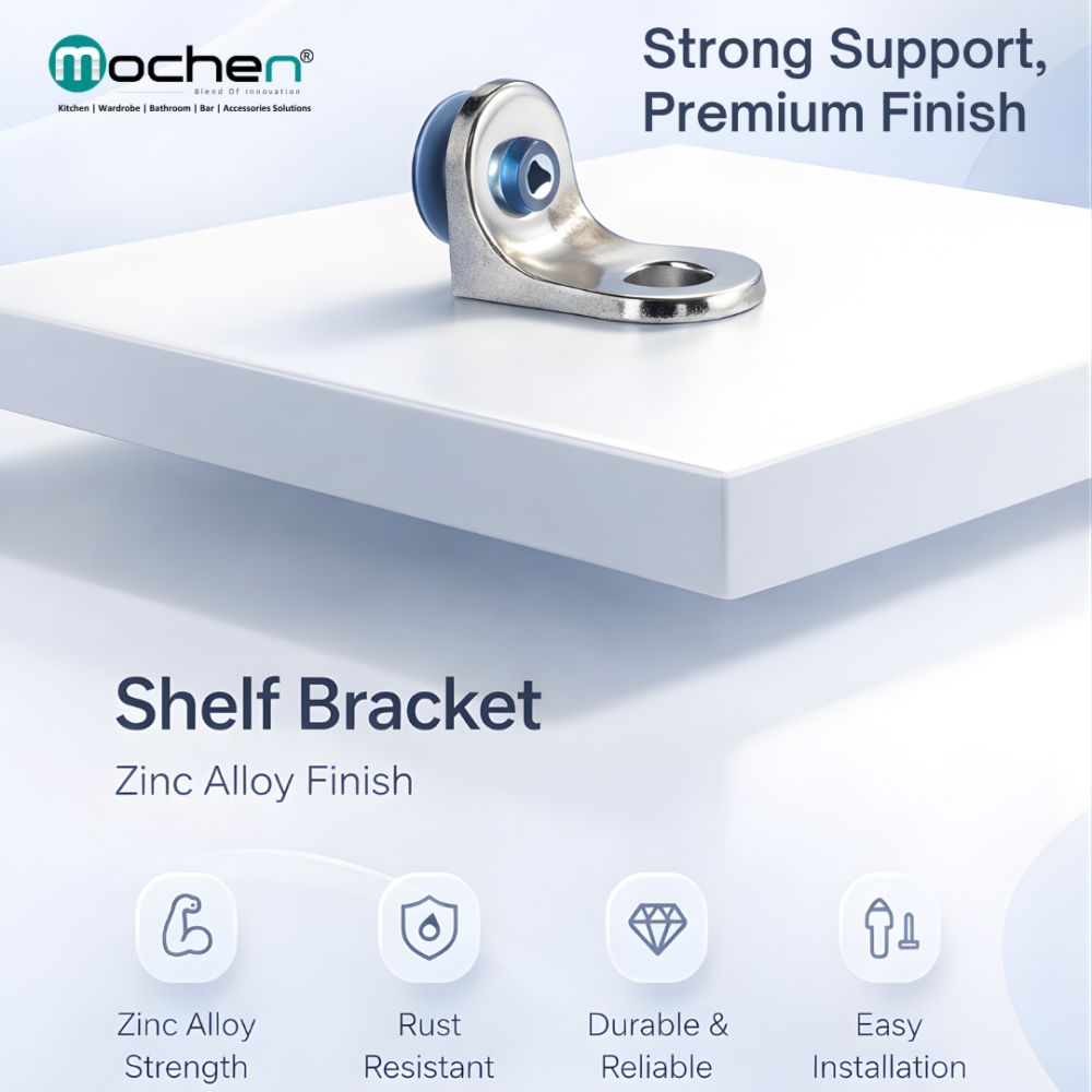 Shelf Bracket Zinc Alloy Finish