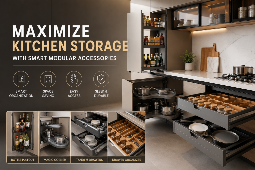 How to Maximize Kitchen Storage with Smart Modular Accessories