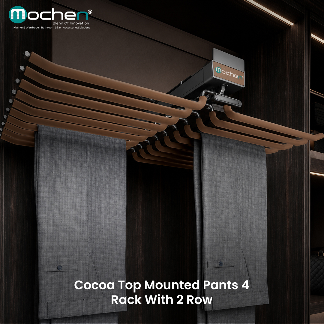 Cocoa Top Mounted Pants 4 Rack With 2 Row