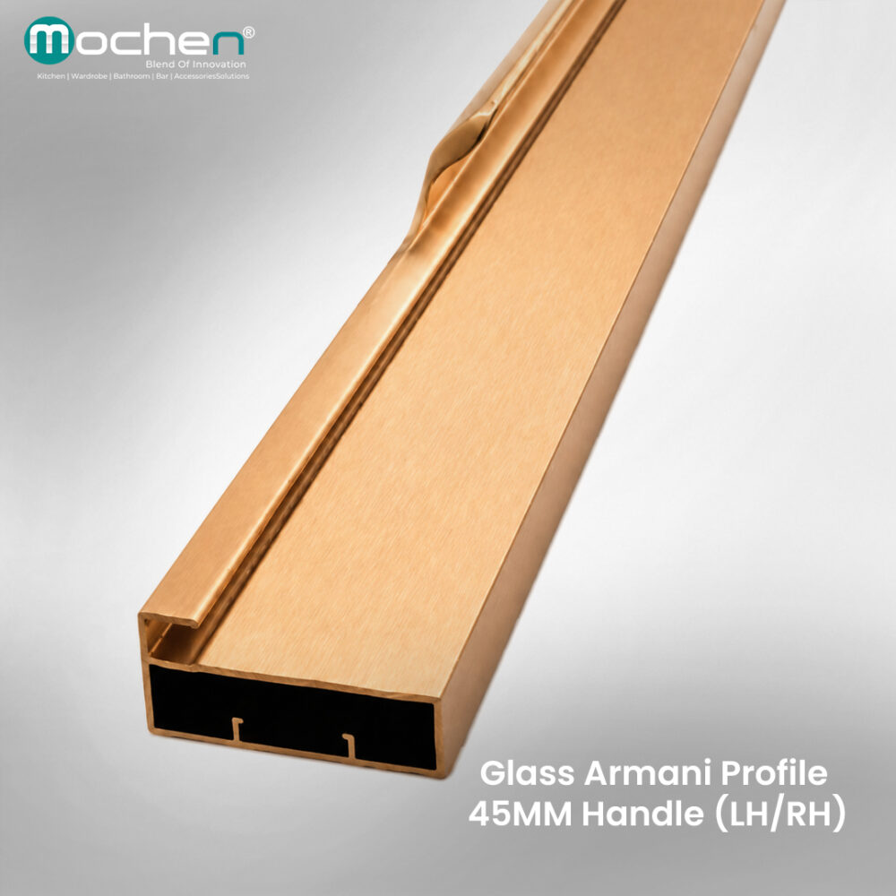 Glass Armani Profile  45MM Handle (LH/RH)