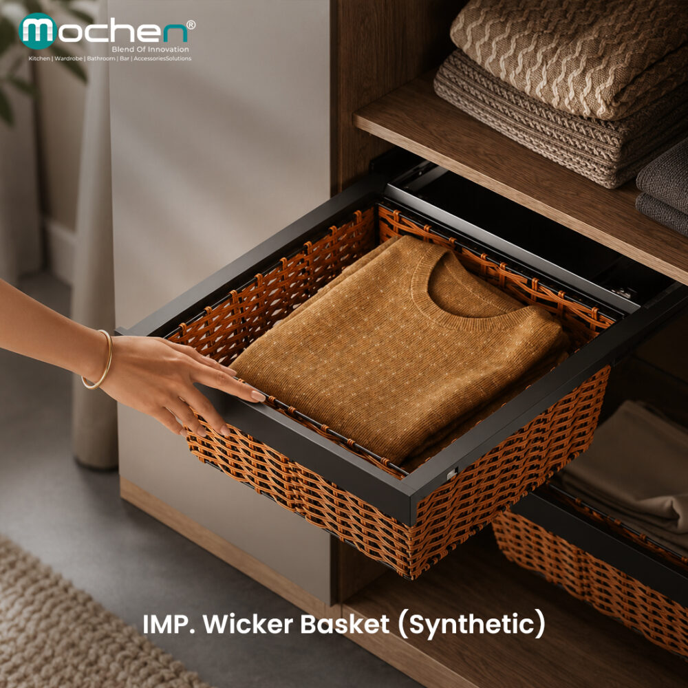 IMP. Wicker Basket (Synthetic)