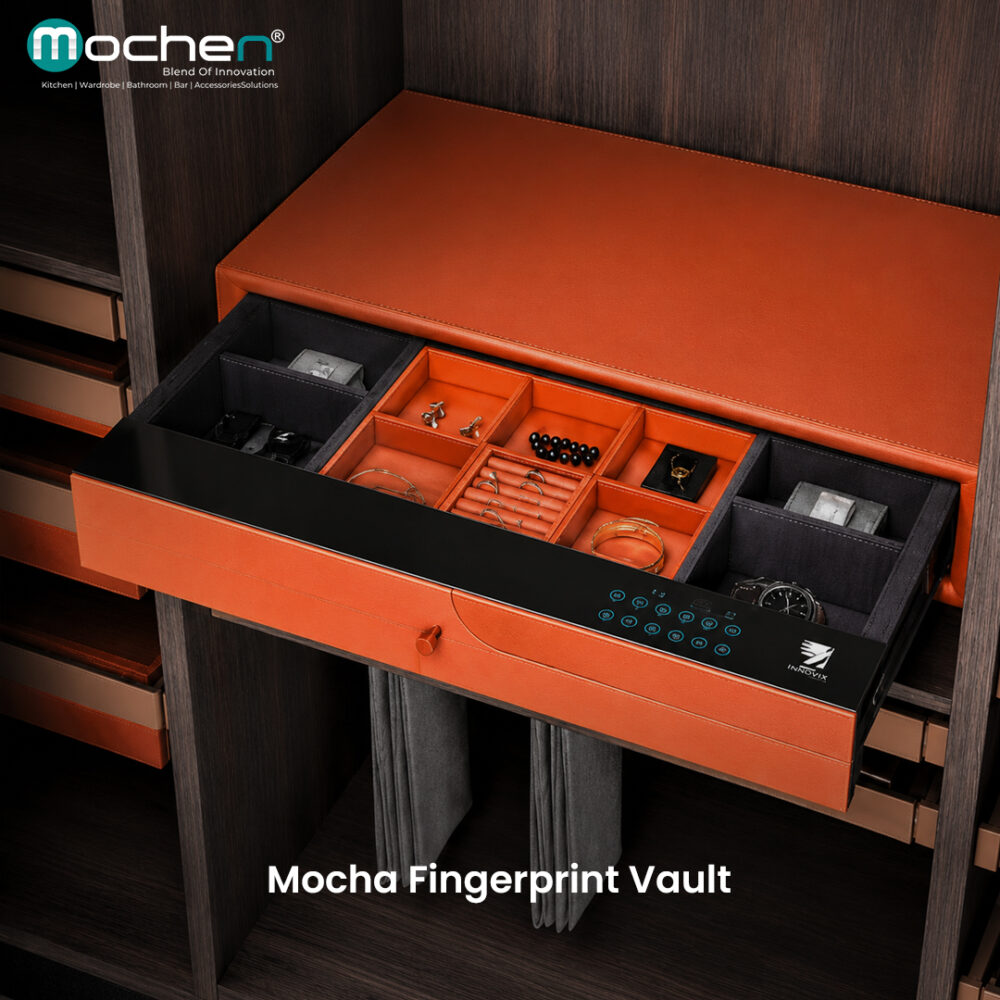 Mocha Fingerprint Vault