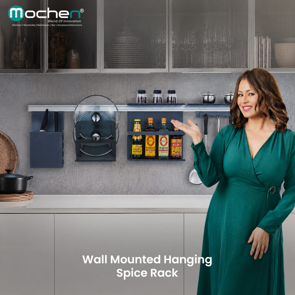 Wall Mounted Hanging Spice Rack