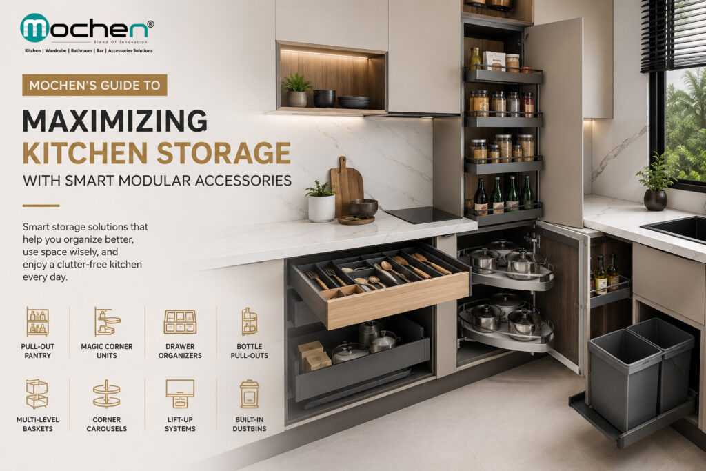 Mochen’s Guide to Maximizing Kitchen Storage with Smart Modular Accessories
