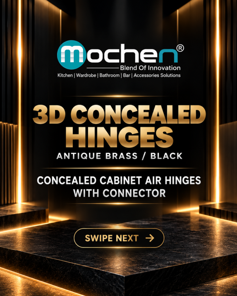 Mochen 3D Concealed Hinges & Concealed Cabinet Air Hinges
