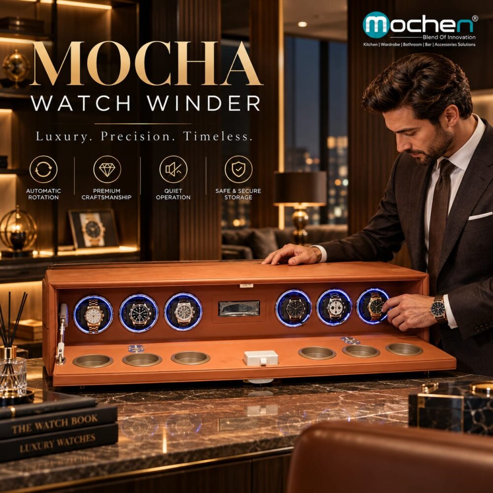 MOCHA LUXURY WATCH WINDER